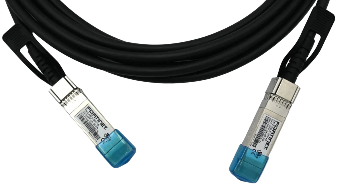 Fortinet FN-CABLE-SFP+5 | 10 GE SFP+ Passive DAC, 5m for SFP+ and SFP/SFP+ Slots