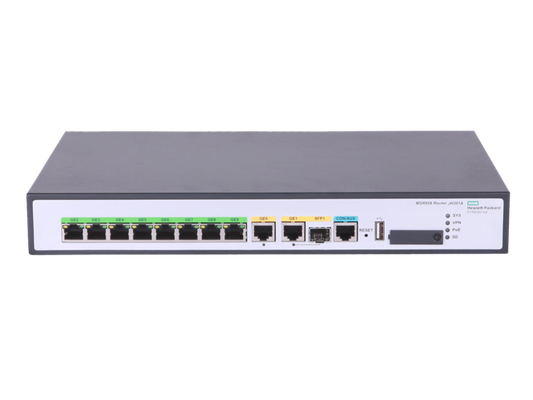 HPE JH300A | MSR958 Router, 2GbE WAN, 8GbE LAN, High-Speed Connectivity