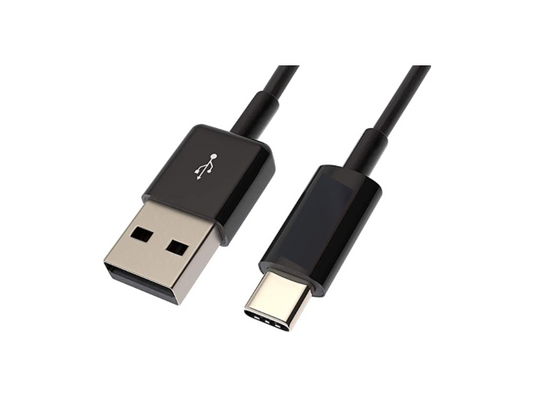 R9J32A-BCC | Blue Cable Co 1.8 m USB-A to USB-C Console Cable – Compatible with HPE Aruba R9J32A (Black)