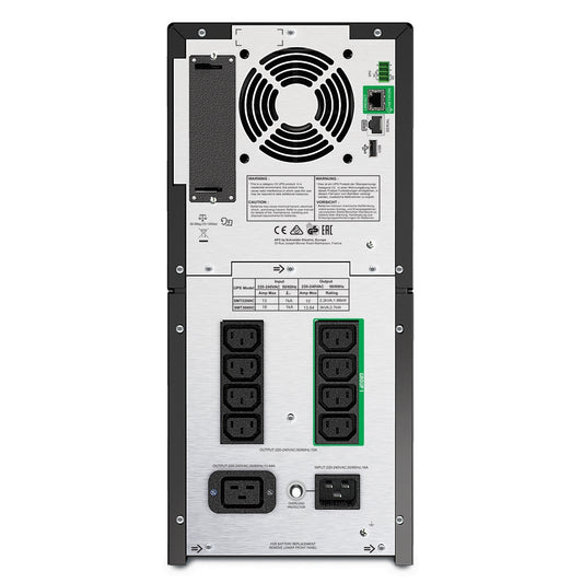 APC SMT3000IC | SMT Series Smart-UPS, 3000VA/2700W, 8x C13, 1x C19, USB, SmartConnect, 240V