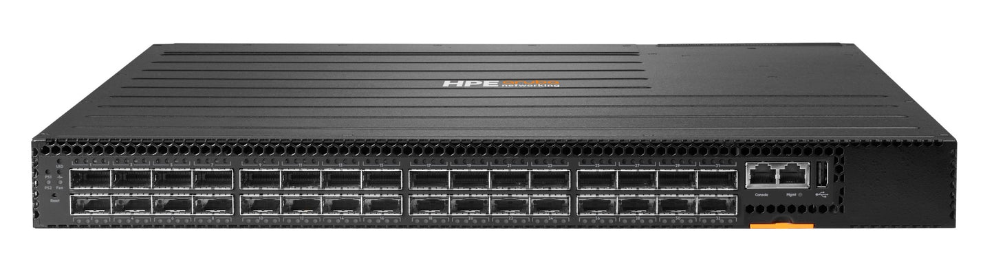 Aruba JL579A | 8320 L3 Switch, 32x 40G QSFP+, 1U, X472 Module, 5 Fans, 2 PSUs