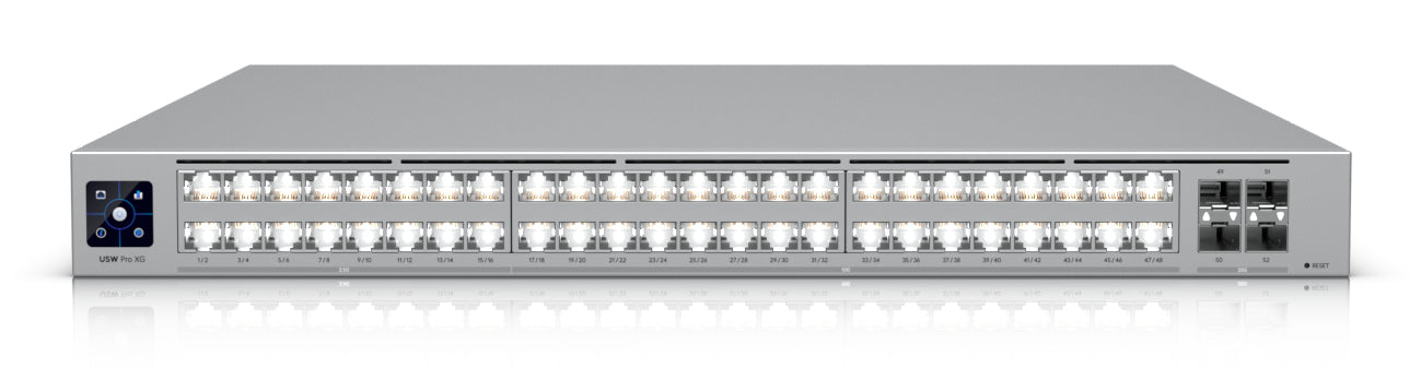 Ubiquiti USW-PRO-XG-48 | UniFi Pro XG 48 Managed L2/L3 Switch, 48 x 10GbE Ports, 1U