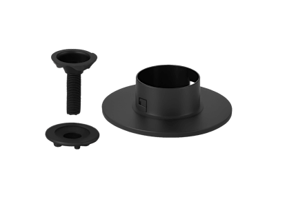 Logitech 952-000162 sight mount black metal pipe sleeve with bolt and washer