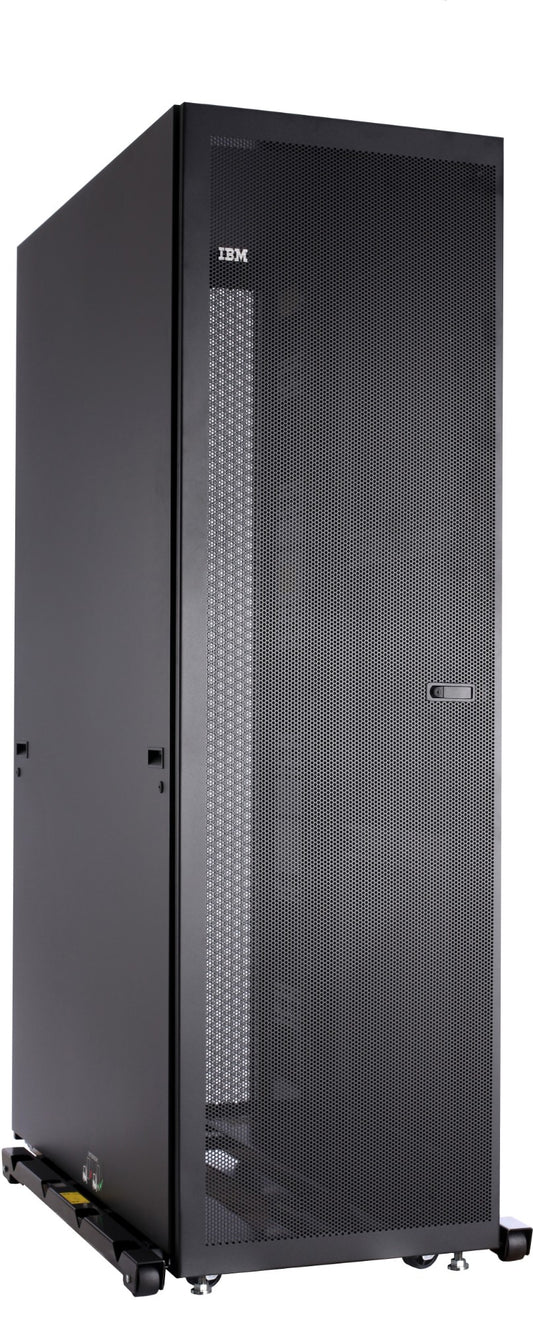 Lenovo 93604PX | 42U 1200mm Deep Dynamic Rack, Freestanding, Black