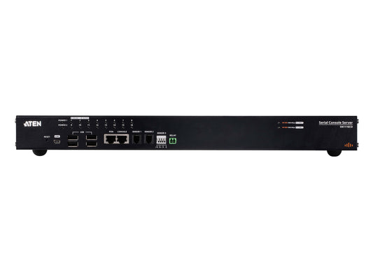 ATEN SN1116CO-AX-U | SN11xxCO 16-Port Serial Console Server, Dual AC, Dual SFP