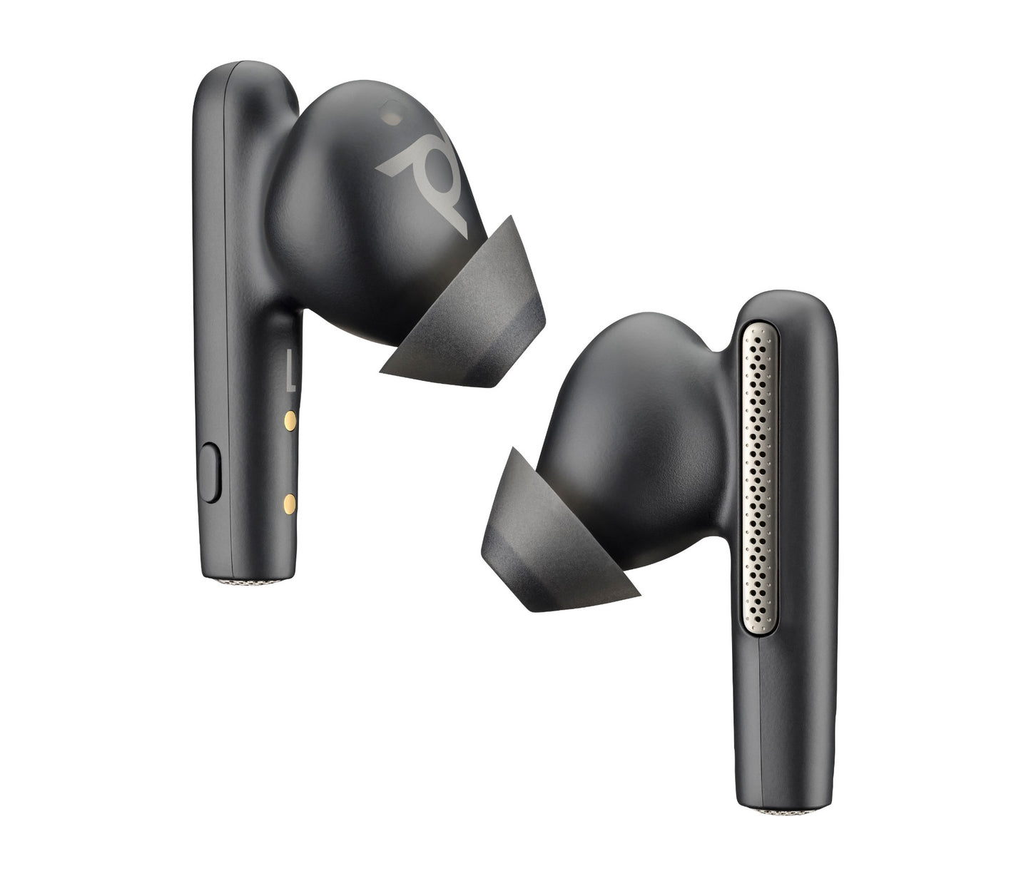 HP 8L5A6AA | Poly Voyager Free 60/60+ Black Earbuds, Wireless, Noise-Cancelling