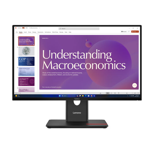 Lenovo 64B9GAR1AU | ThinkVision T24D-40 23.8" FHD LED Display, 1920 x 1080, AU Plug