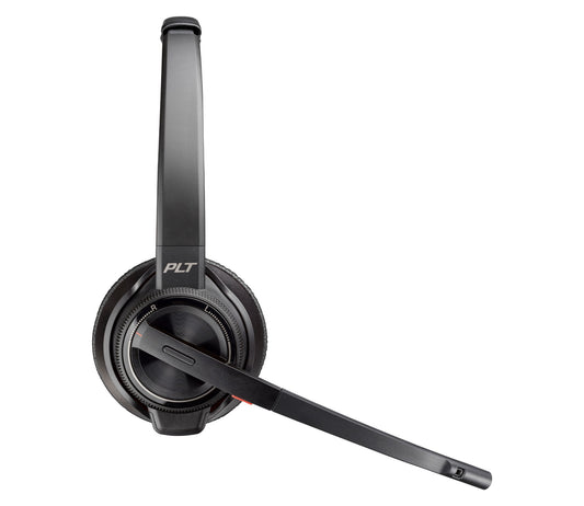 Poly 8D3J2AA | Savi 8220 Office Stereo DECT Headset, Noise-Canceling, 180m Range