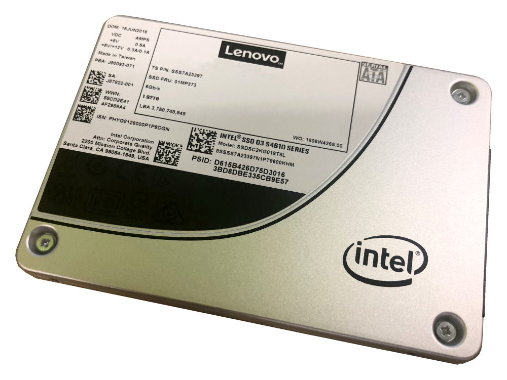 Lenovo 4XB7A13633 | 3D TLC NAND, 240GB 2.5" SATA III SSD