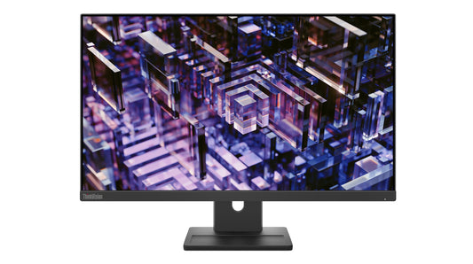 Lenovo 63ECGAR2AU | ThinkVision E24q-30 Monitor, 23.8" 2K Ultra HD, 2560 x 1440