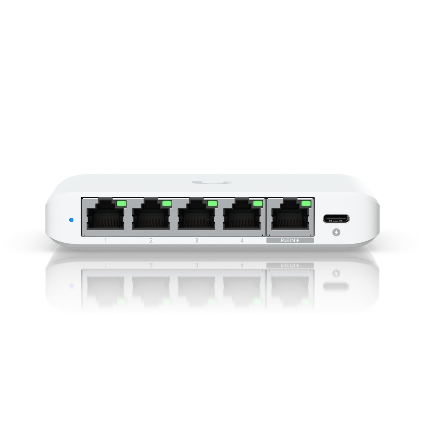 Ubiquiti USW-FLEX-2.5G-5 | UniFi Flex Mini 2.5G Managed Switch, 5 x 2.5GbE Ports, PoE, Desktop