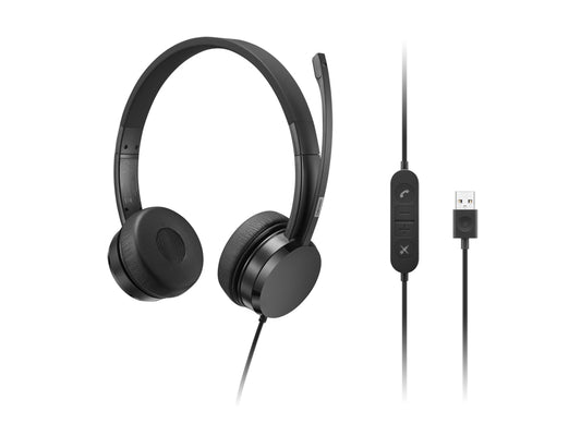 Lenovo 4XD1K18260 | Headset Wired USB Type-A, Black