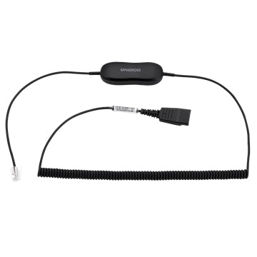 JABRA 88011-102 | GN1218 AC 2m Coiled Cable
