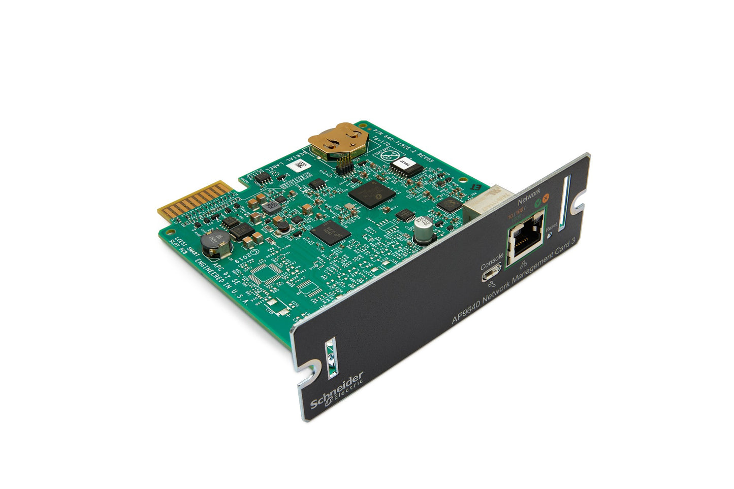APC AP9640 | Secure Remote UPS Monitoring & Management Network Card, NMC3, Device Monitoring, APC Network Management Cards