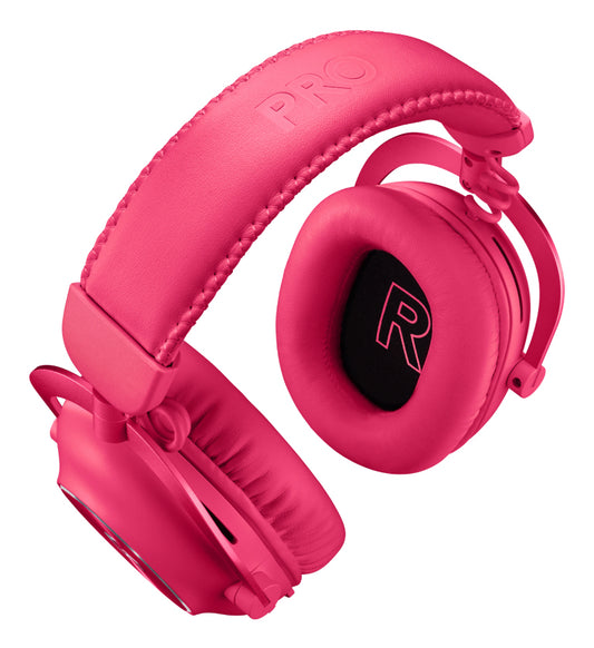 Logitech 981-001276 | Wired & Wireless Gaming Headset, Bluetooth, Pink Design