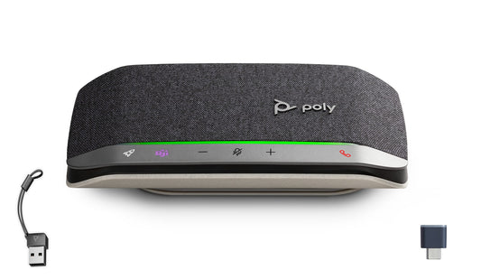 Poly B95VLAA | Sync 20+M Speakerphone with USB-C/A Adapter