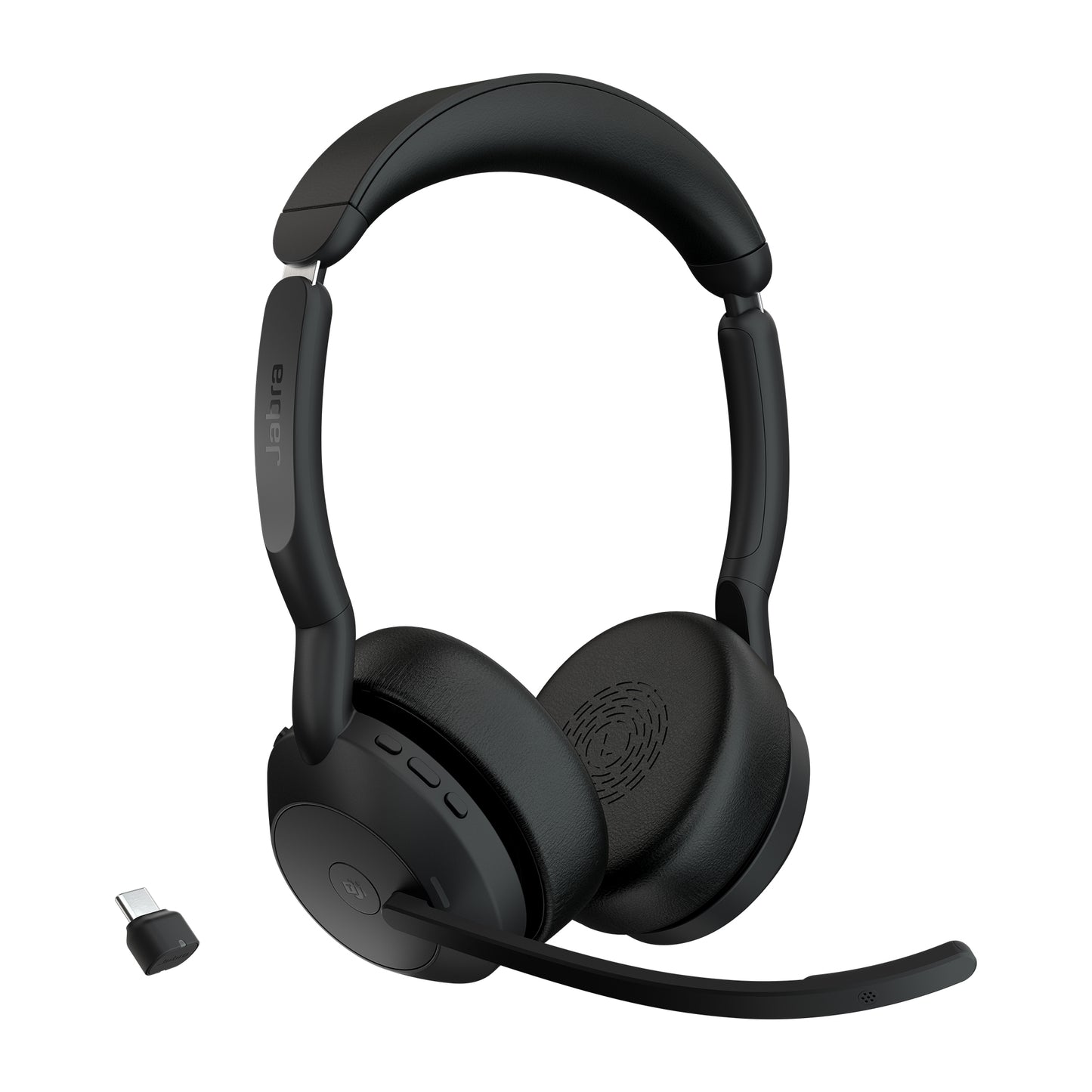 JABRA 25599-999-899 | Evolve2 55 Link380c Wireless Headset, Bluetooth, ANC, USB-C