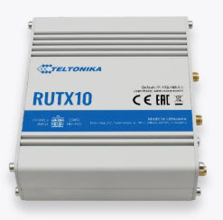 Teltonika RUTX10 | RUTX10 Wireless Router, Dual-band 2.4/5GHz, Gigabit Ethernet