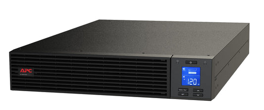 APC SRV3KRI | 3kVA/2400W Rackmount 2U UPS, 230V, 6x IEC C13 + 1x IEC C19 Outlets, Intelligent Card Slot, LCD, No Rail Kit