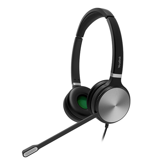 Yealink YHS36 DUAL | Yealink YHS36 DUAL Wired Headset, Dual Earpiece, Noise-Cancelling