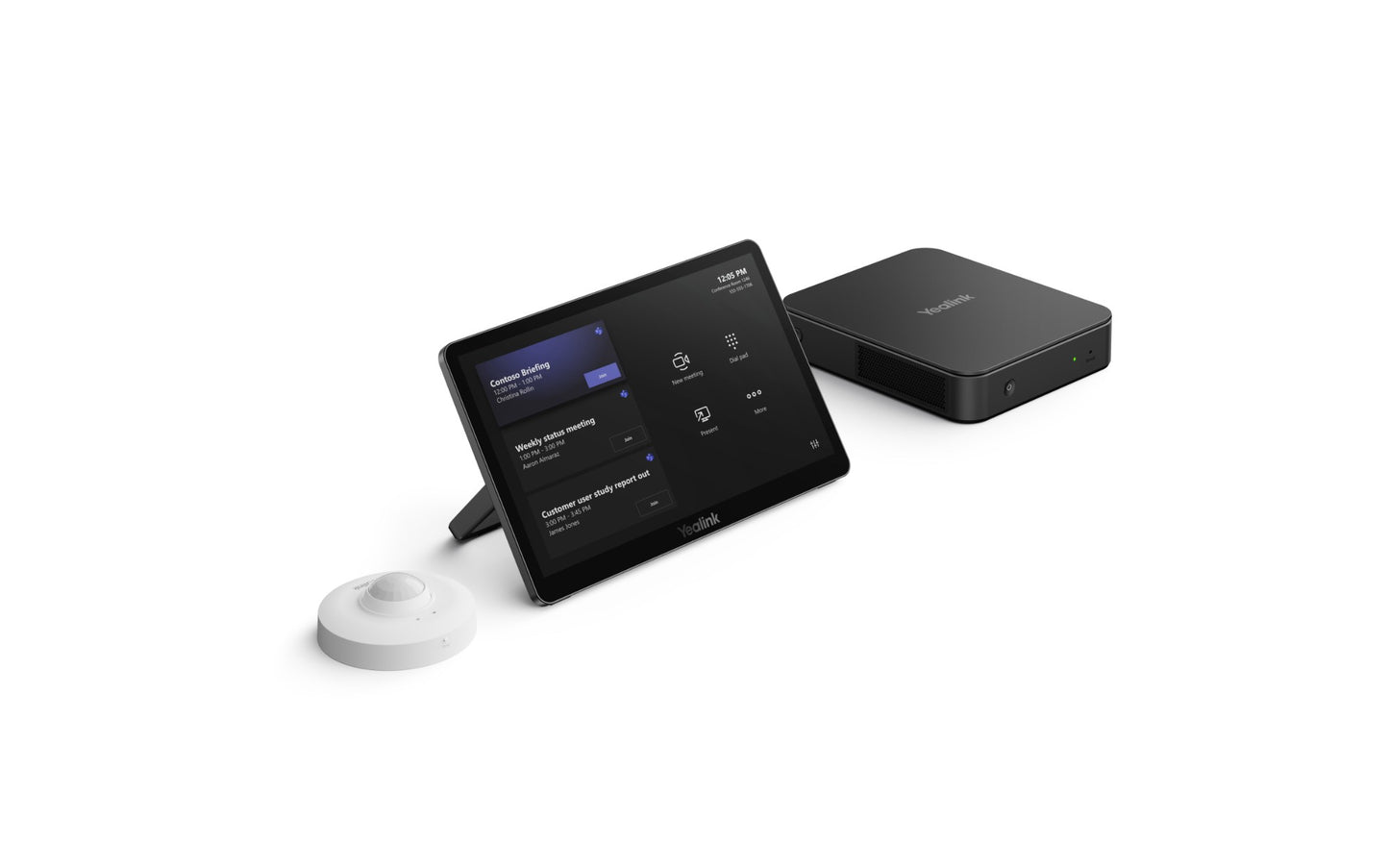 Yealink MCOREKIT-C5-MS | Video Conferencing System for Microsoft Teams, HD Audio/Video