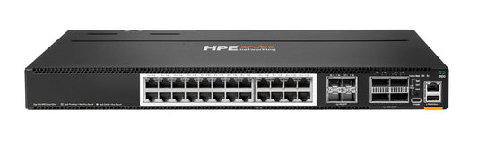 Aruba R9W89A | CX 8100 Series 24 x 10G Base-T, 4 x 10G SFP+, 4 x 40/100G QSFP28, 3 Fans, 2 AC PSU