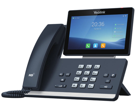 Yealink SIP-T58W | IP Phone, Grey, LCD Display, Built-in Wi-Fi, High-Performance