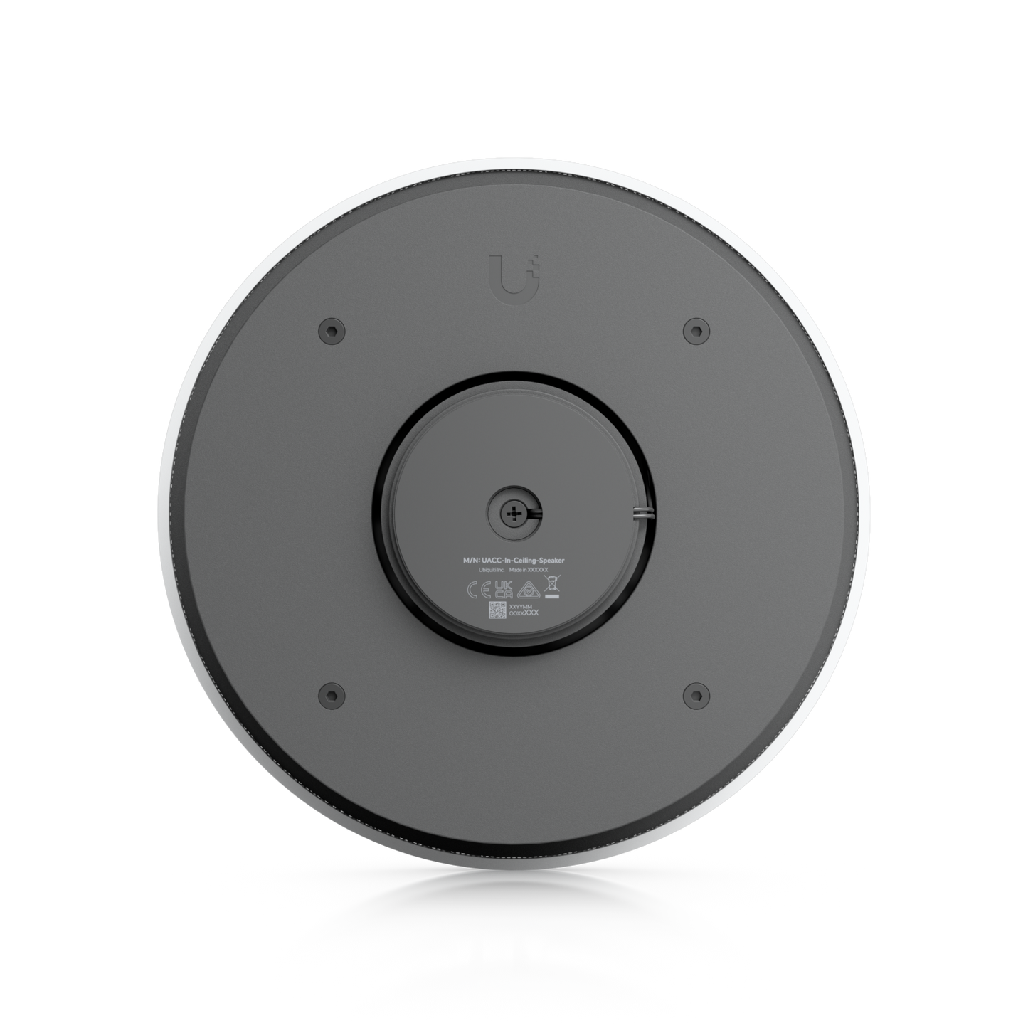 Ubiquiti UACC-IN-CEILING-SPEAKER | UniFi 6.5in 2-Way In-Ceiling Speaker, Wired, White/Black