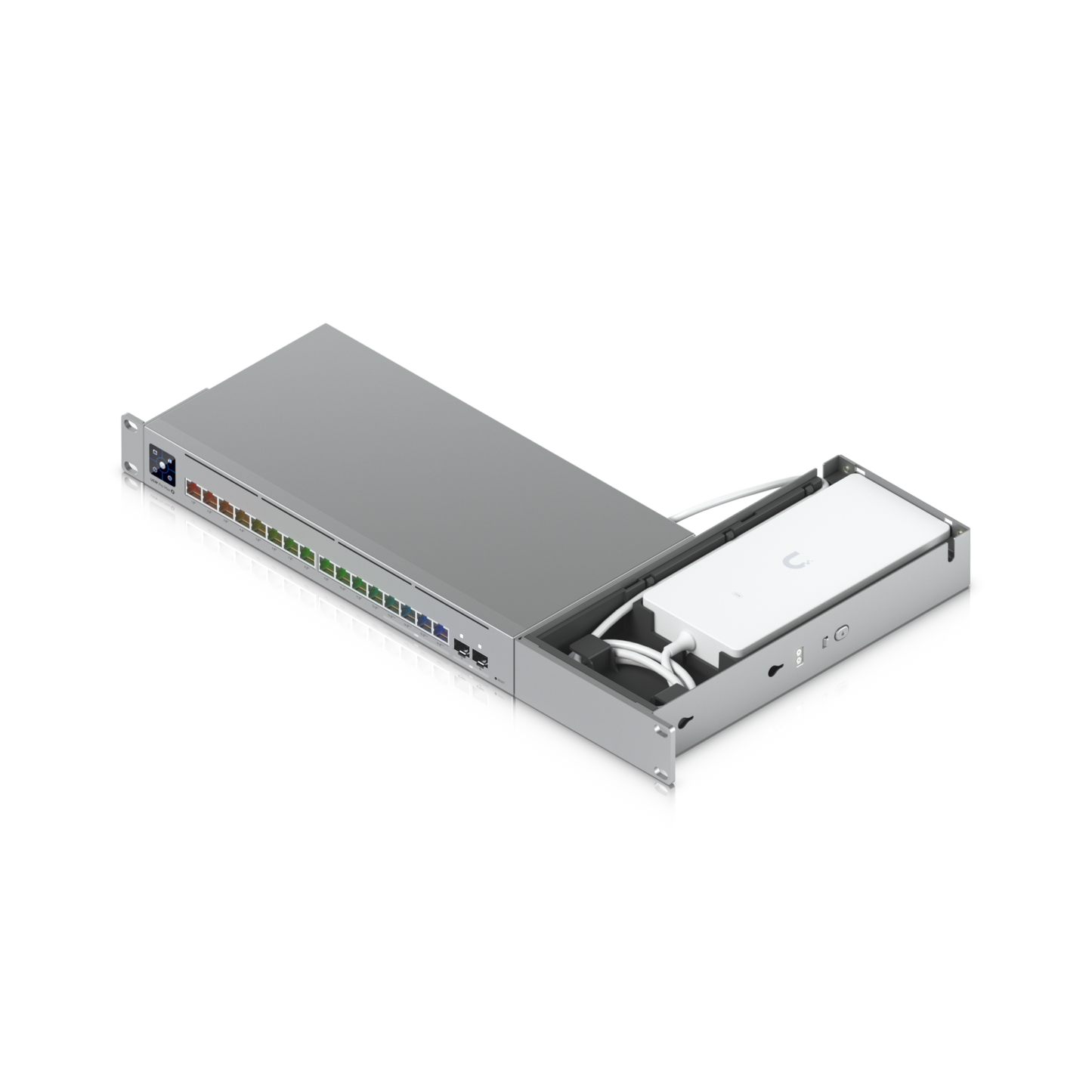 Ubiquiti UACC-PRO-M-16-RM | UniFi Pro Max 16 1U Rack Mount Accessory, 19-inch