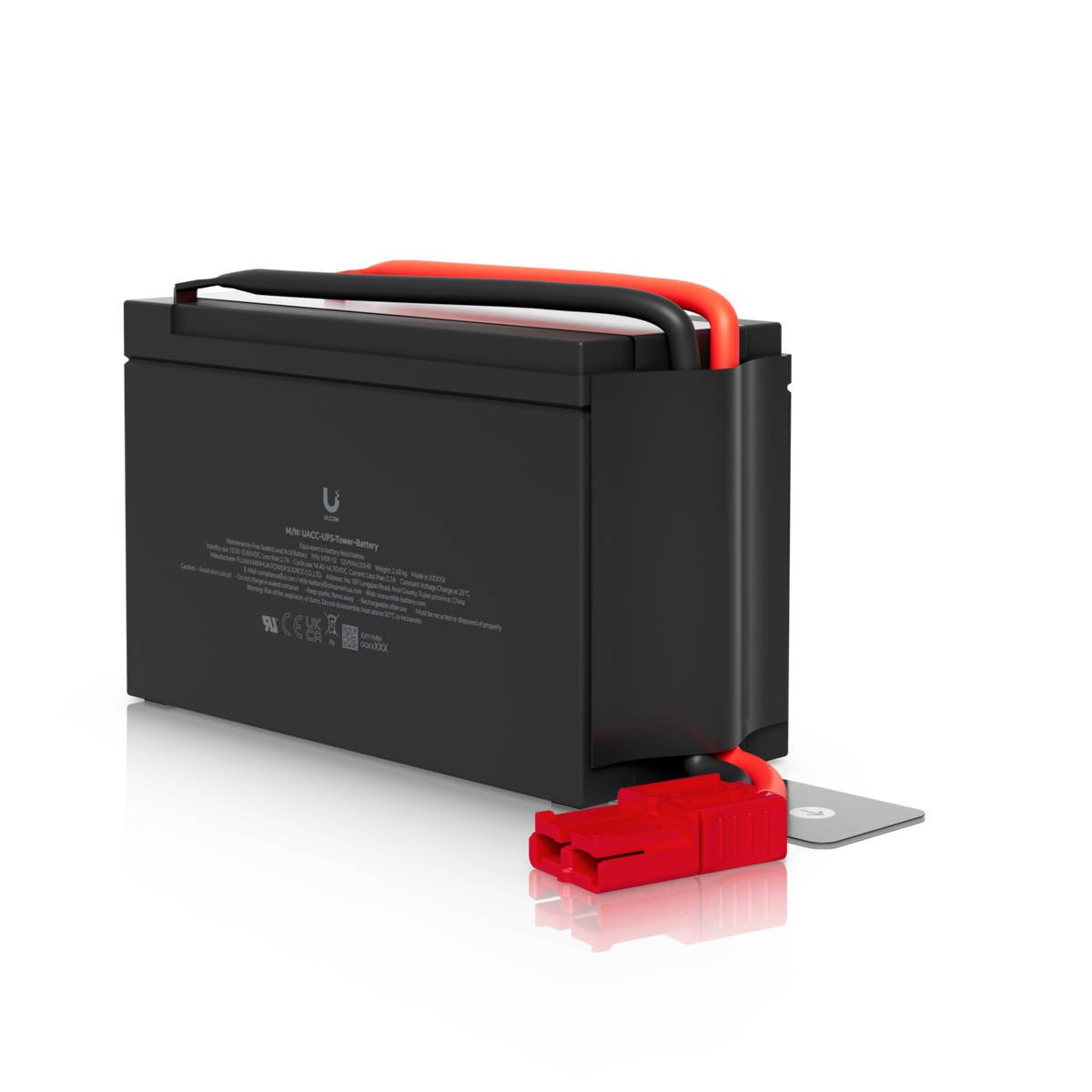 Ubiquiti UACC-UPS-Tower-Battery | UniFi UPS Tower Replacement Battery, 108Wh, Hot-Swappable