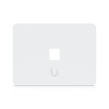 Ubiquiti UACC-WP-Keystone-H-4P | UniFi Paintable Keystone Wall Plate, Horizontal 4-Port, 4-Pack