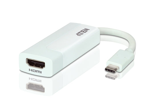 White 1ten HDMI to USB-C adapter for ATEN UC3008A-AT 4K UHD