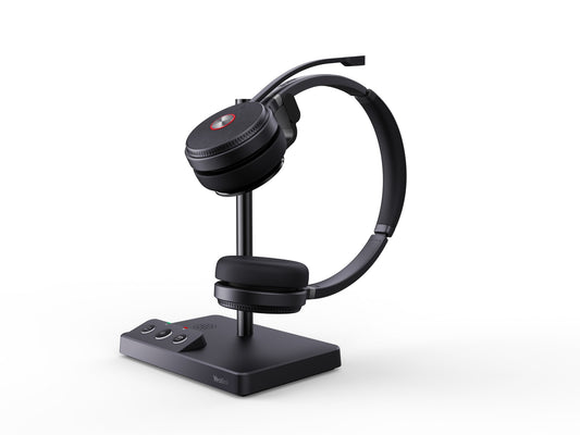 Yealink WH62 Dual UC | WH62 Series Wireless Headset, Dual Ear, USB Connection