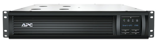 APC SMT1500RMI2UNC | 1500VA Rackmount 2U Line Interactive UPS, 230V, 4x IEC C13 Outlets, Network Card, AVR, LCD Display