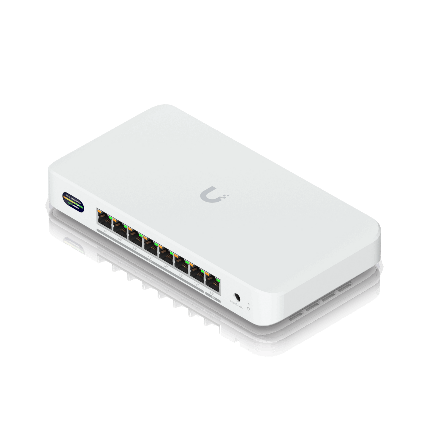 Ubiquiti UDB-SWITCH | UniFi UDB Compact PoE+ Switch, 7 x 2.5GbE, 1 x 10GbE