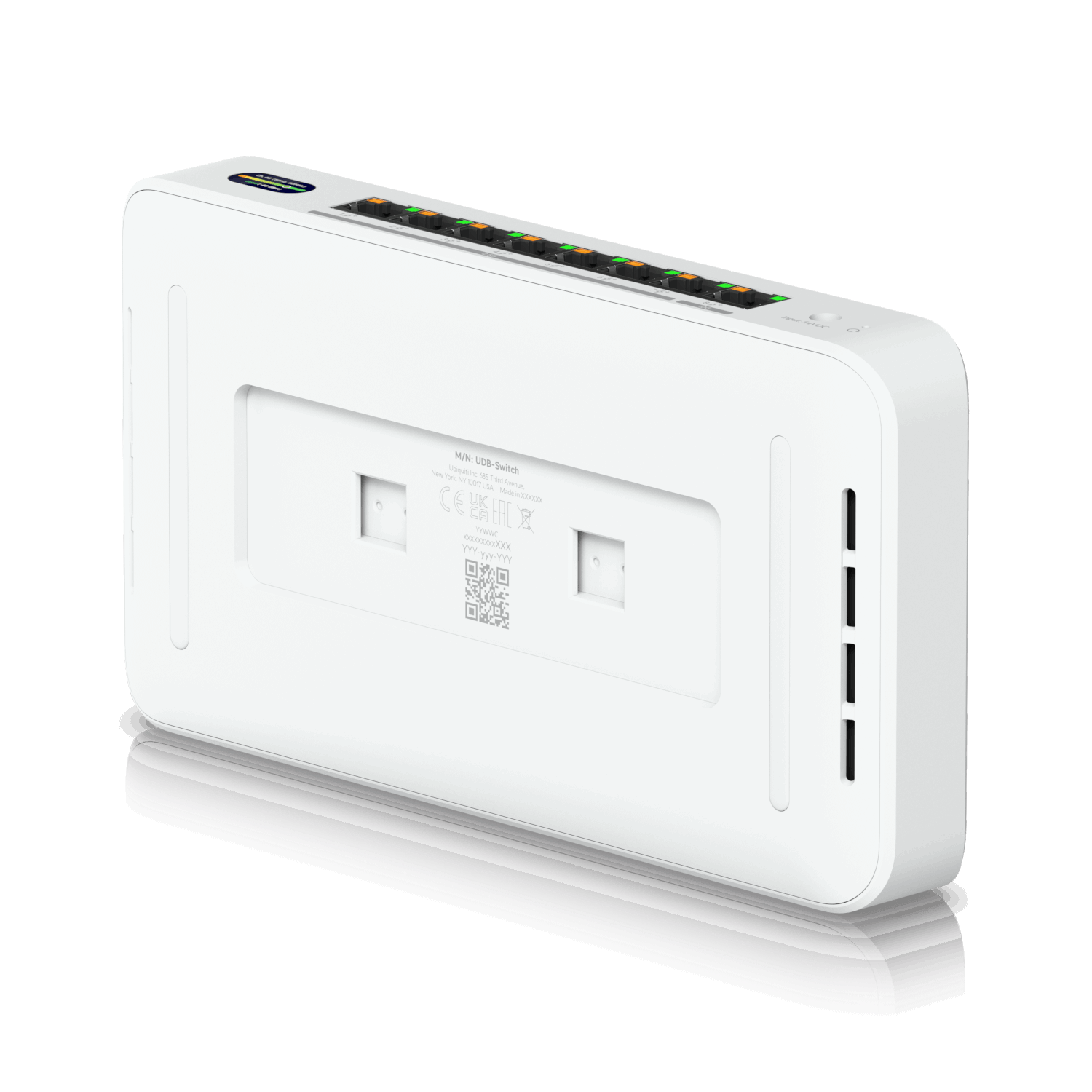 Ubiquiti UDB-SWITCH | UniFi UDB Compact PoE+ Switch, 7 x 2.5GbE, 1 x 10GbE