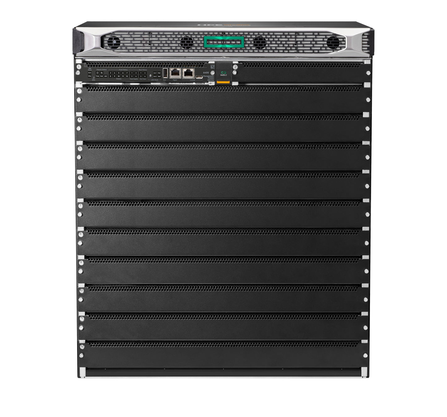 Aruba R0X27C | CX 6410 v2 Switch, 48 x 1GbE Ports, 4x10G SFP+ Uplinks, 1U