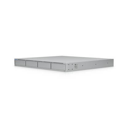 Ubiquiti 1U-RACK-MOUNT-UNAS-PRO-4 | UniFi UNAS Pro 4 1U Rack NAS, 4-Bay, Dual 10G SFP+, Diskless