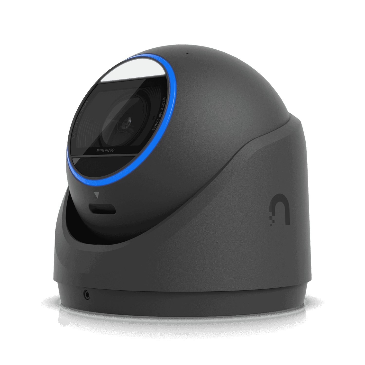 Ubiquiti UniFi Protect G6 Pro Turret gray dome camera with blue ring