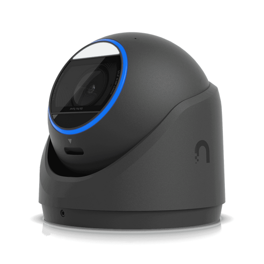 Ubiquiti UniFi Protect G6 Pro Turret gray dome camera with blue ring