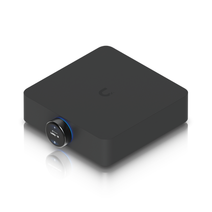 Ubiquiti UPL-AMP-B PowerAmp Home black matte streamer with blue knob