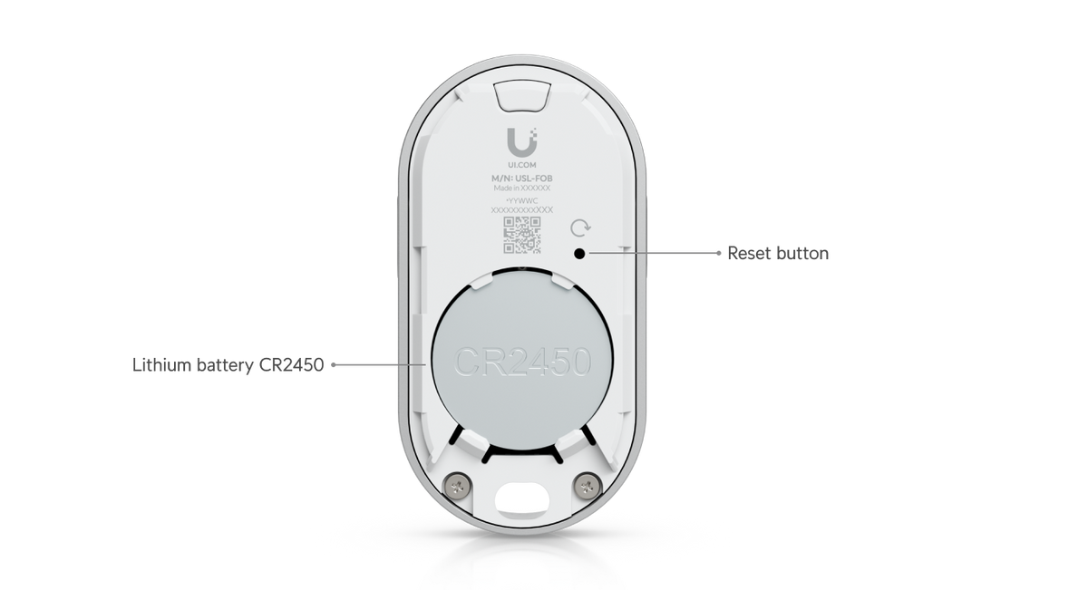 Ubiquiti USL-FOB-US | UniFi SuperLink KeyFob Remote Control, 915.6–927.6 MHz (US)