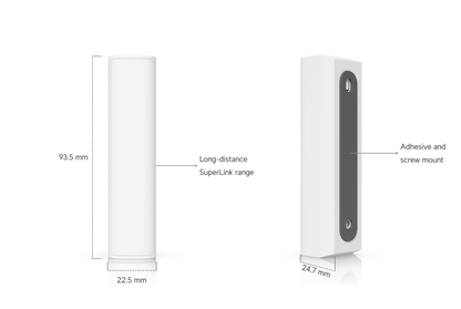 Ubiquiti USL-MOTION | UniFi SuperLink Wireless Motion Sensor, Dual PIR, 6-Year Battery