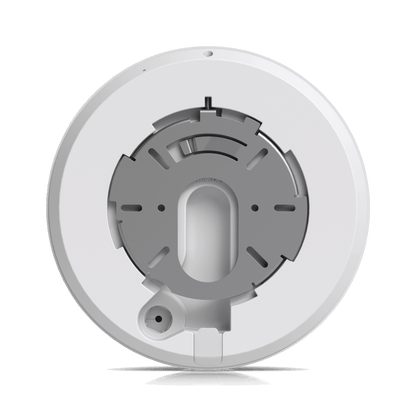 Ubiquiti UniFi Protect G6 Pro Dome white camera mount with gray mechanism