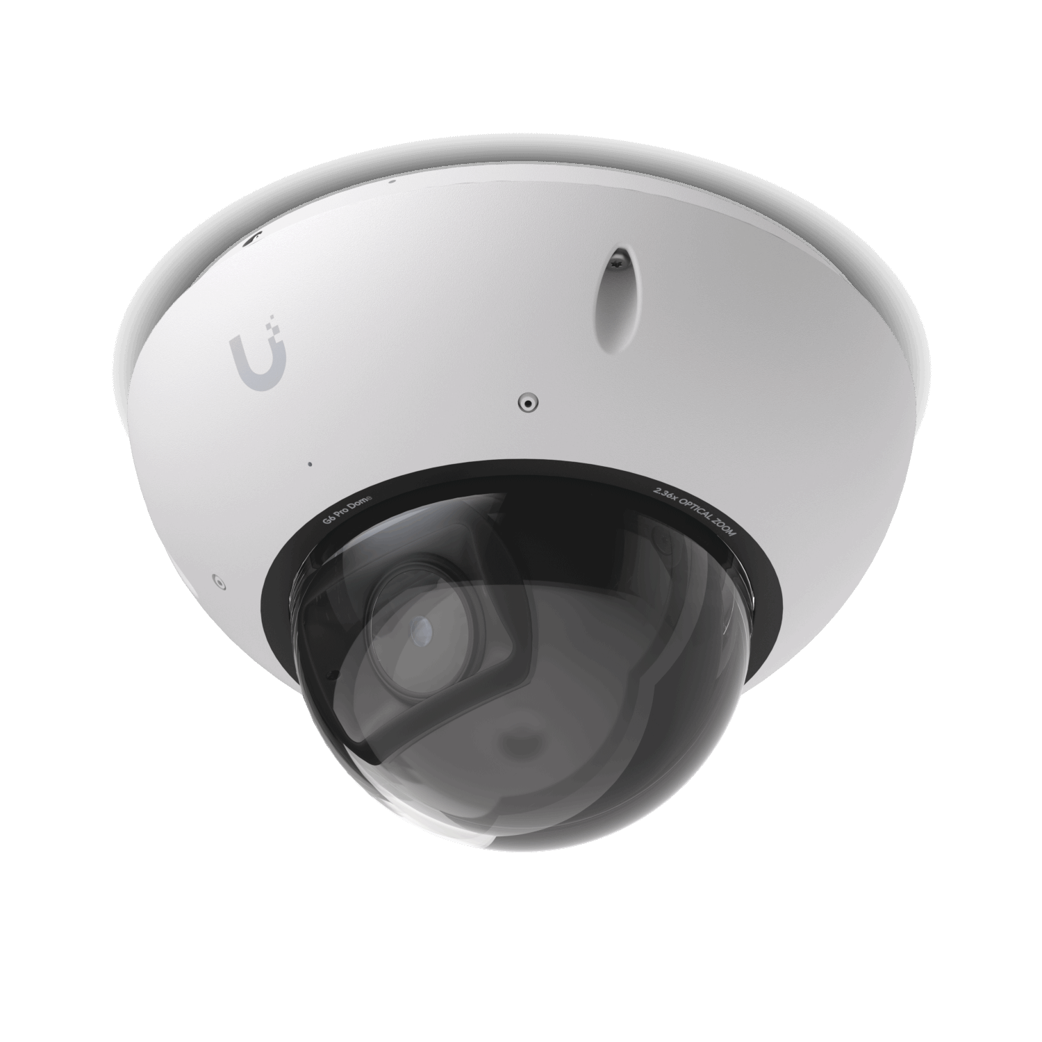 Ubiquiti UniFi Protect G6 Pro Dome white 4K AI camera with zoom lens