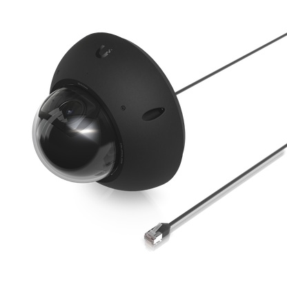 Ubiquiti UVC-G6-PRO-DOME-B | UniFi G6 Pro Dome 4K PoE+ IP Camera, AI, 2.36x Zoom, Black