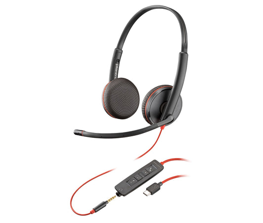 Poly 80S04AA | Blackwire C3225 Stereo USB-C Headset
