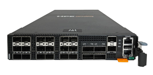 HPE Aruba CX 8325H switch front panel with 18x SFP28 25G ports