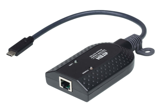 ATEN KA7183-AX | KA7183 USB-C Virtual Media KVM Adapter, RJ-45 KVM Link