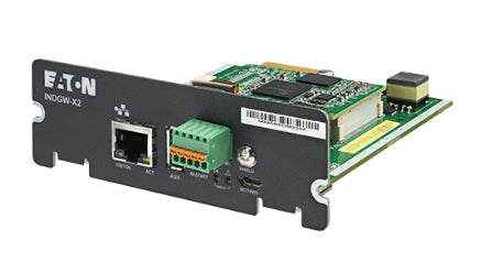 Eaton INDGW-X2 | INDGW-X2 UPS Accessory, Industrial Gateway, X-Slot Card